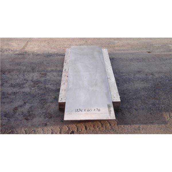 Plate stainless 409 18 3/4"x60"x3/8