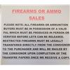 Image 1 : FIREARMS OR AMMO SALES INFO