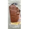 Image 2 : PRO HIDE OPEN TOP HOLSTER. FITS GLOCK 17 & 22 RIGHT HAND $85
