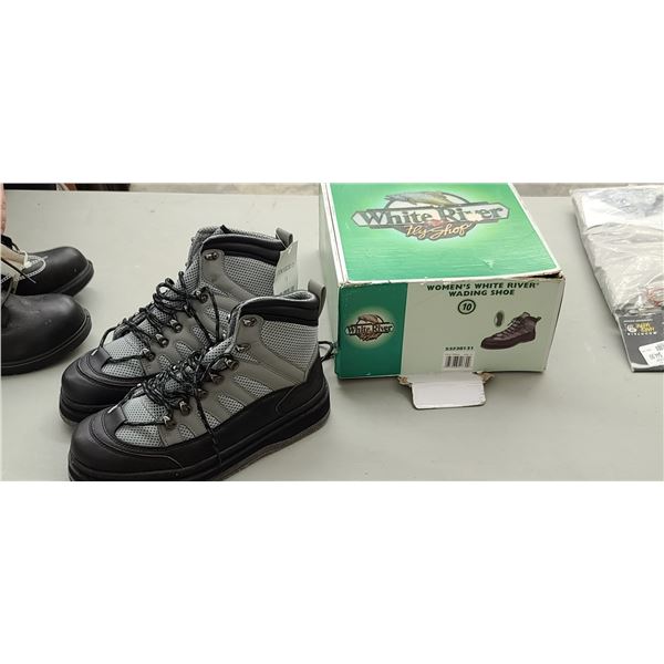 WHITE RIVER WOMENS WADING BOOTS SIZE W10 RETAILS $100