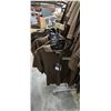 Image 4 : BROWN WHOLE SALE SHIRTS MIXED SIZES PLUS CLOTHING RACK RETAILS $1,800