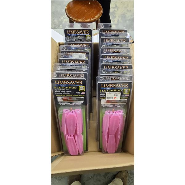 LIMBSAVER FLETCH PODS QTY 14. RETAIL VALUE $112