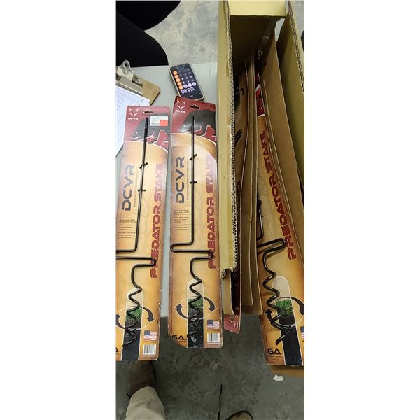 PREDATOR STAKES QTY 12 TOTAL RETAIL VALUE $155.88