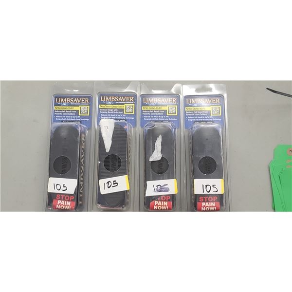 LIMBSAVER REOICL PADS LAREGE QTY 4 RETAIL VALUE $240