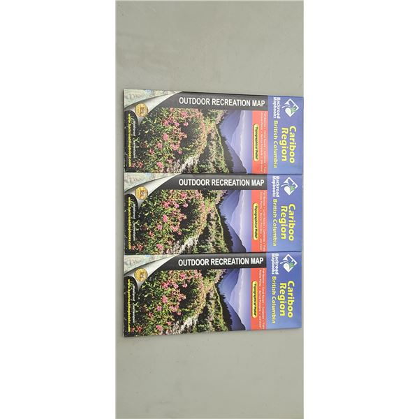CARIBOO REGION B.C MAPS
