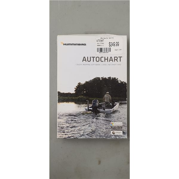 HUMMINBIRD AUTO CHART RETAILS AT $249.99