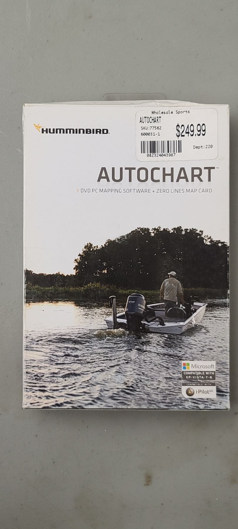 HUMMINBIRD AUTO CHART RETAILS AT 249.99