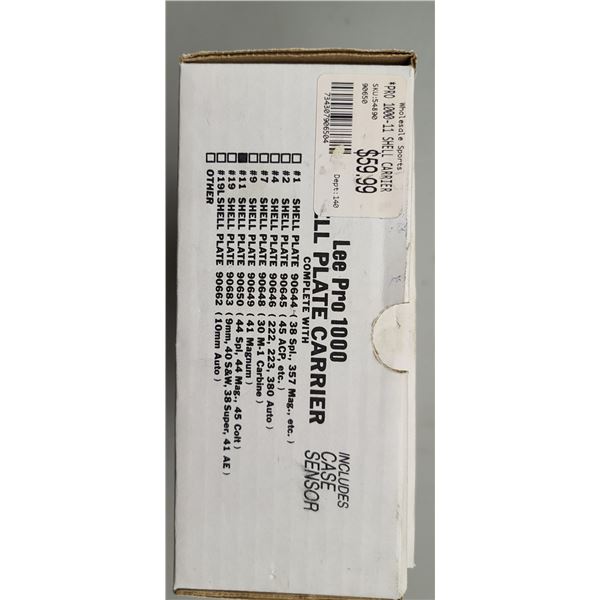 LEE SHELL PLATE CARRIER PRO 1000 #11 $60