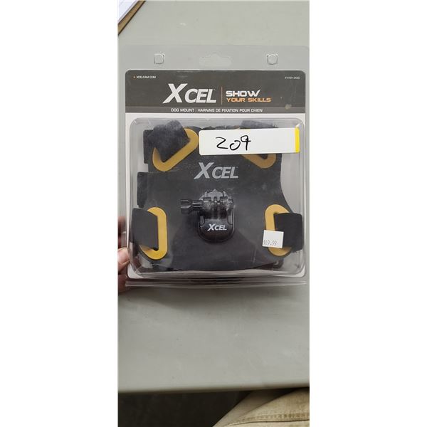 XCEL CAMERA MOUNT FOR A DOG $69.99