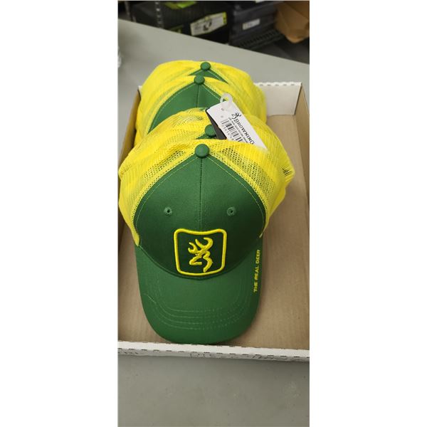 BROWNING HATS "THE REAL DEAL" QTY 10 RETAIL VALUE $240