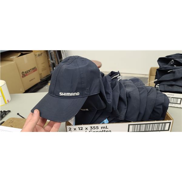 SHAMANO DRYFENDER HATS QTY 10. EA. HAT RETAILS FOR $44.99