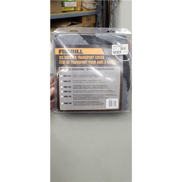 FRABIL ICE SHELTER TRANSPORT COVER MODEL 1624 $84.99