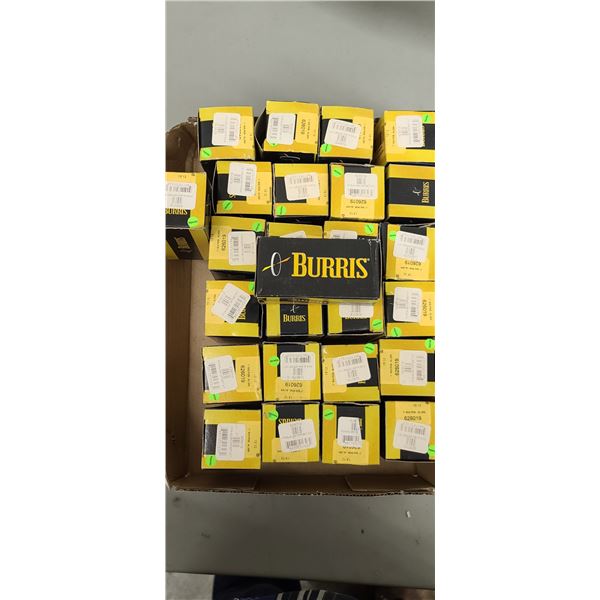 BURRIS OFFSET SCOPE RING INSERTS QTY 26 Retail value $400