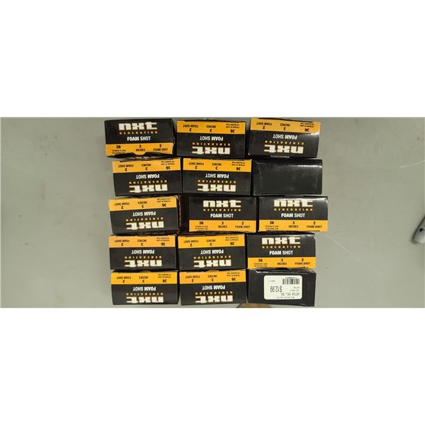 NXT GENERATION 36 FOAMM SHELLS SHOTGUN QTY 15 $195
