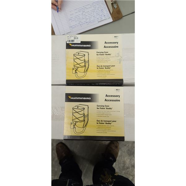 HUMMINBORD CARRYING CASE FOR FISHIN BUDDY QTY2 $140