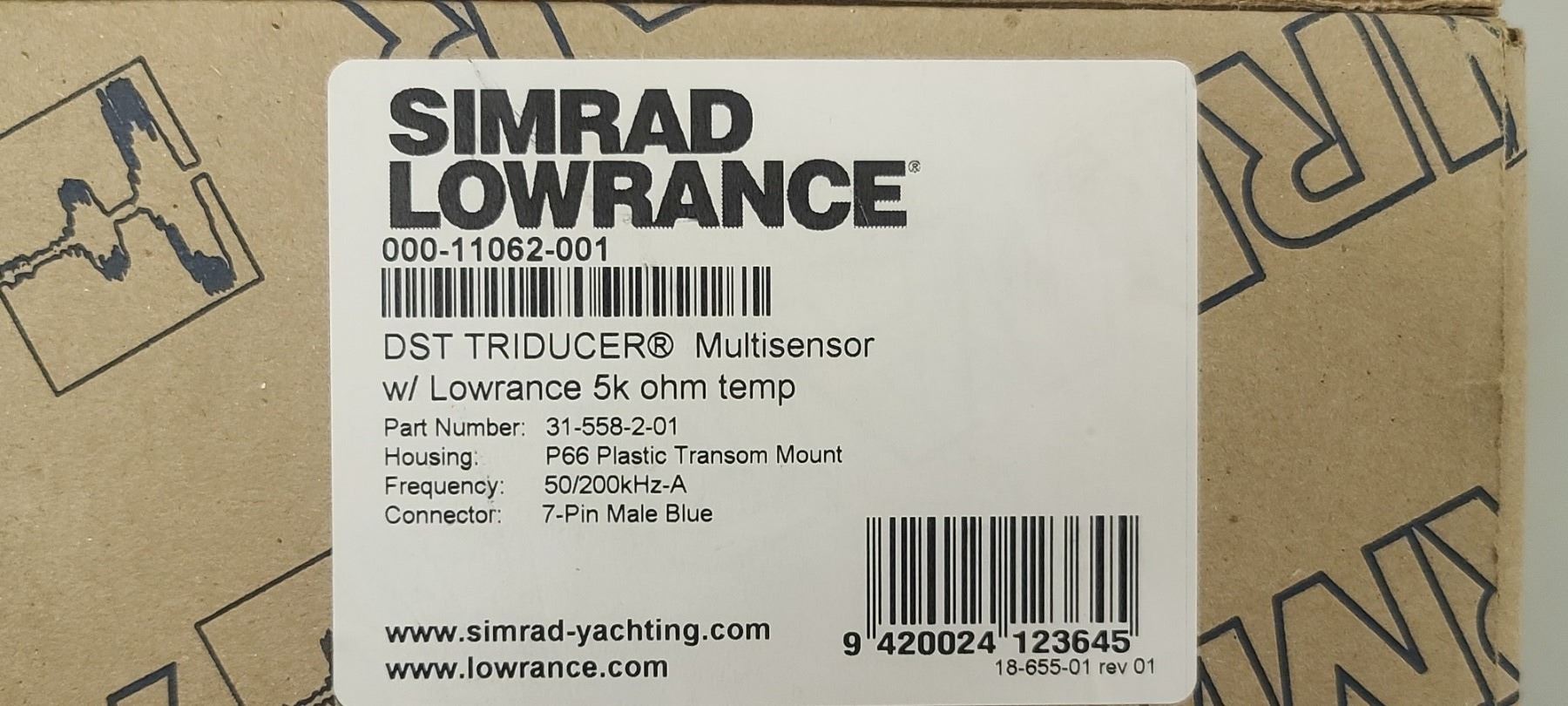 Simrad Dst SIMRAD LOWRANCE DST TRIDUCER MULTISENSOR