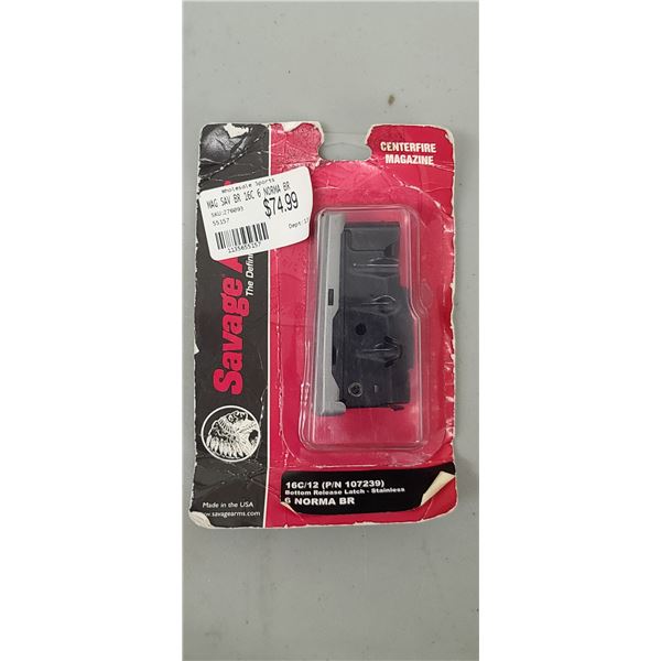 SAVAGE 6 NORMA BR BOTTO RELEASE LATCH $74.99