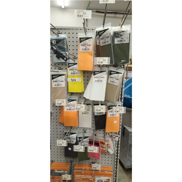 RAINY'S SHEET FOAM - VARIOUS COLOURS $360