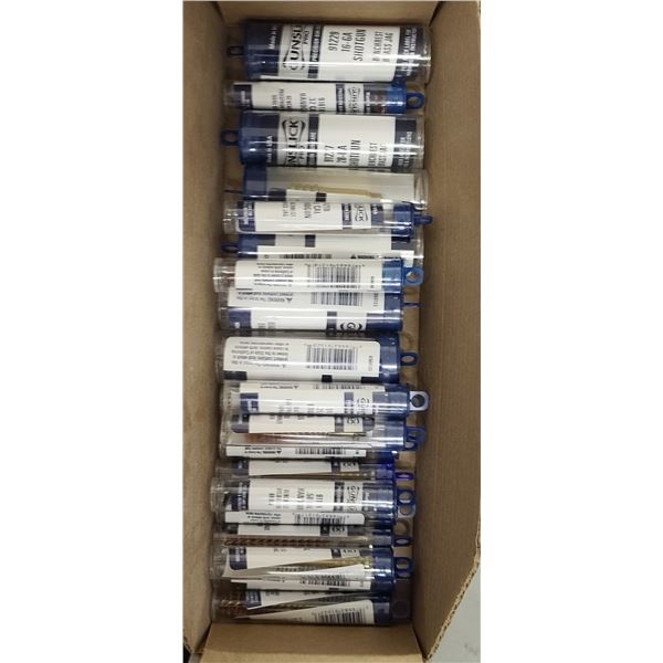 GUNSLICK PRO ASSORTMENT OF BENCHREST BRASS JAGS. 28GA, 16GA, .32,.35, .50 CAL