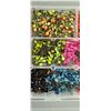 Image 6 : FISHING JIGS ASSORTED COLOURS COMES WITH CASE $350