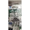 Image 13 : ASSORTED MEDIUM HOOKS: GAMAKATSU SIZES: 1,6,8,1 X 127 TOTAL RETAIL PRICE $1,143