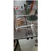 Image 3 : 10 INCH MEAT SAW WITH SLIDING TABLE AND MEAT GRINDER ATTACHMENT