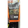Image 1 : BLAZE ORANGE MODEL AV180 SAFETY CAP FOR BLINDS/TENT QTY 5 $100