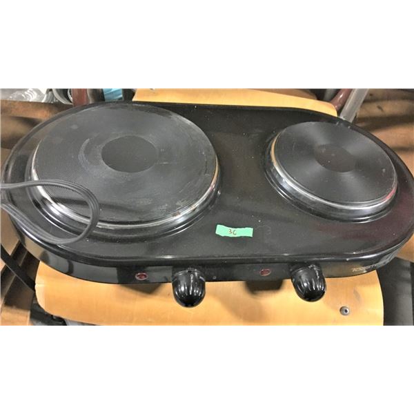 Electric Hot Plate (Black)                                                            Works