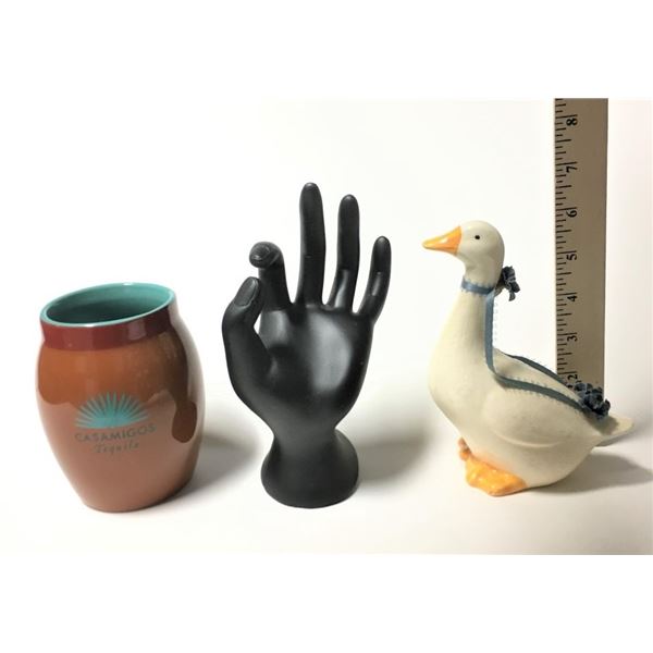 Artwork - Duck, Hand and Tequila Jar