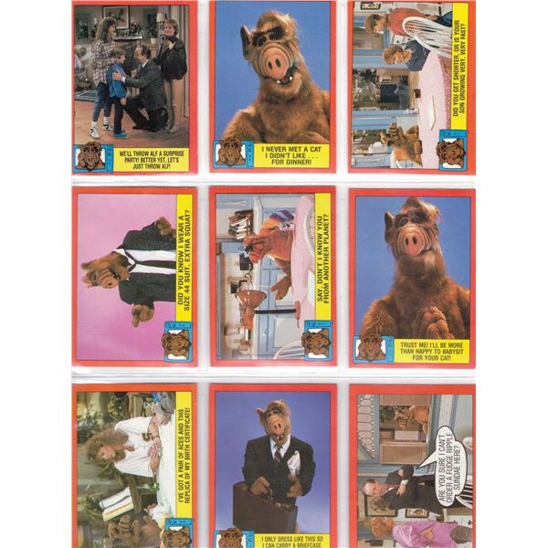 129 Alf Cards 1980s