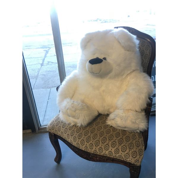 Big White Teddy Bear -  22 inches high