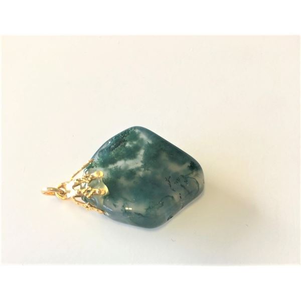 Moss Agate Pendant