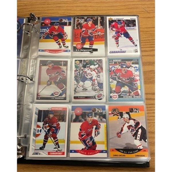 129 Misc. Hockey Cards  Canadiens (Incl. Patrick Roy)