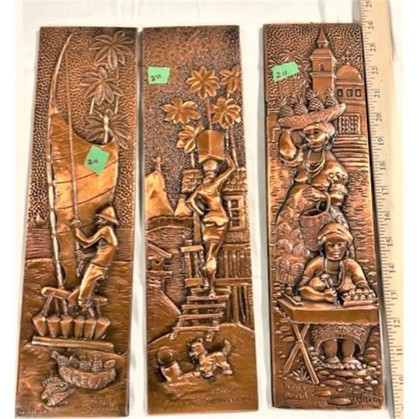 Artworks (Copper)                                                     Qty 3