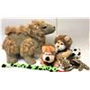 Image 1 : Miscellaneous Stuffed Animals   Qty 6