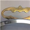 Image 2 : Silver Tray with Brass Handles