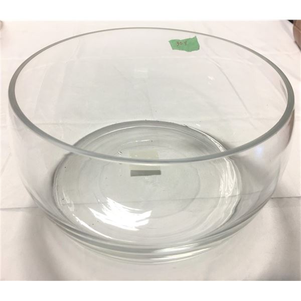 Large Glass Fruit Bowl