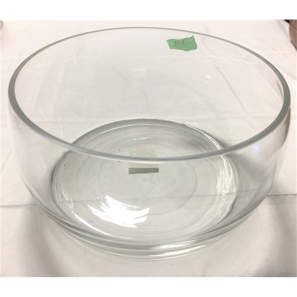 Large Glass Fruit Bowl