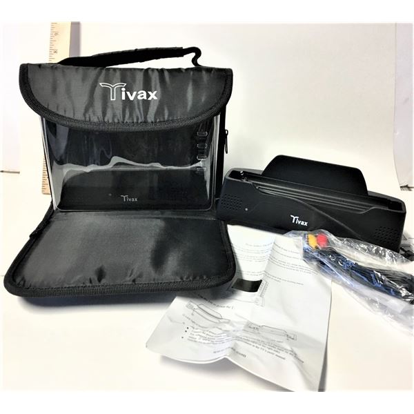 Tivax TV with Adapter                                                               Works