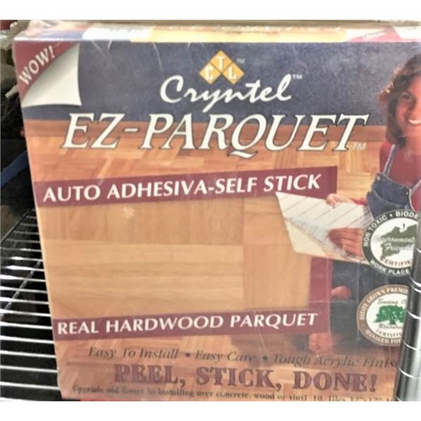 Cryntel Easy Parquet Hardwood Floor 60 SqFt+