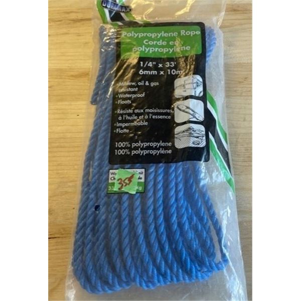 Polypropylene Rope (Blue)