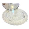 Image 2 : Glass Cake Plate with Metal Cover
