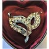 Image 1 : Heart Jewellery Box with Broche