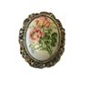 Image 1 : Flower Cameo Broche