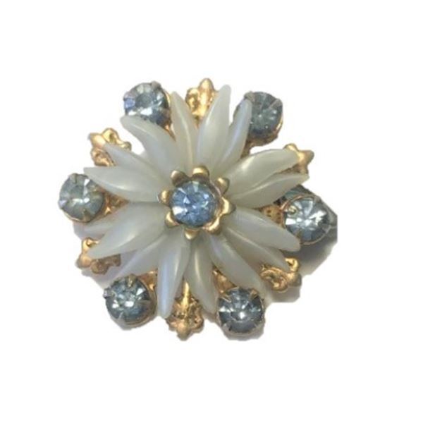 Broche (Blue Flower)