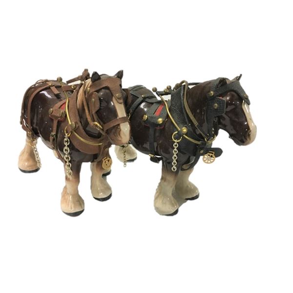 Budweiser Clydesdale Horses  \Qty 2