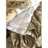 Image 2 : Bed Skirt with Matching Pillow Case (Beige Flower)