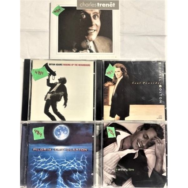 Miscellaneous CDs (Incl. Bryan Adams)          Qty 5