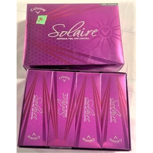 Callaway Solaire Golf Balls                                   Qty 12