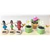 Image 1 : Solar Figurines Collection  Qty 6
